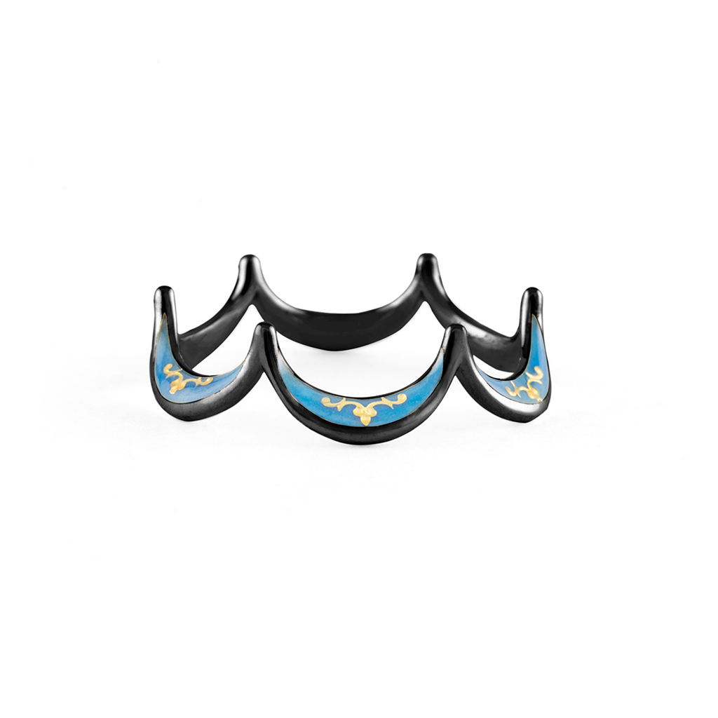 Jado Flora - Ebony Turquoise-VIRABYANI
